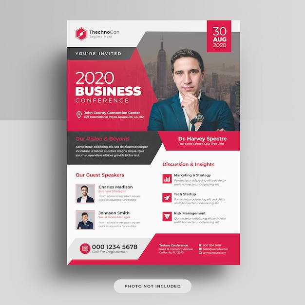 Download Premium Psd Corporate Business Conference A4 Cover Flyer Template Design Yellowimages Mockups