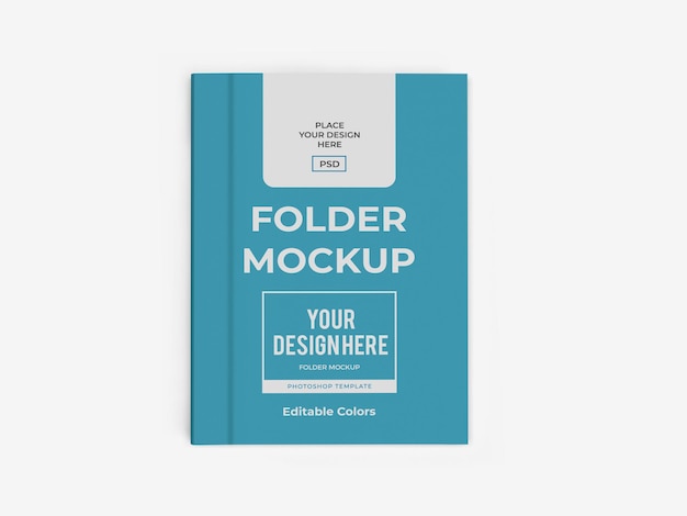 Download Premium PSD | Corporate paper folder mockup template