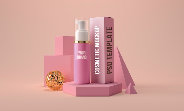 Download Free Beauty Product Psd Mockup / Beauty product mockup ...