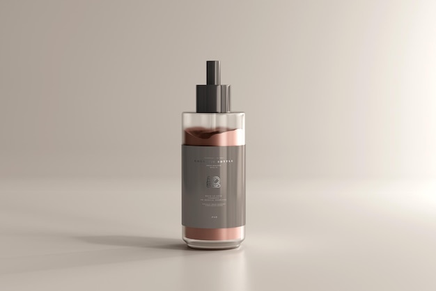 Download Free PSD | Cosmetic cream bottle mockup