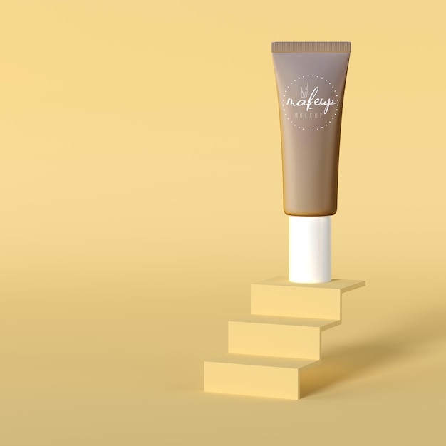 Download Free PSD | Cosmetic product packaging mockup