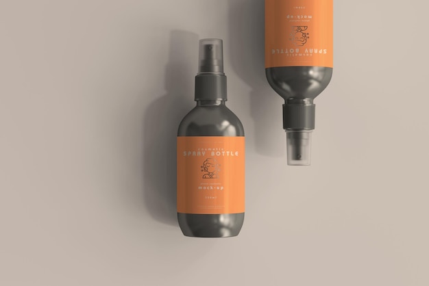 Download Free PSD | Cosmetic spray bottle mockup