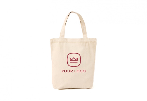 Download Premium PSD | Cotton tote bag logo mockup