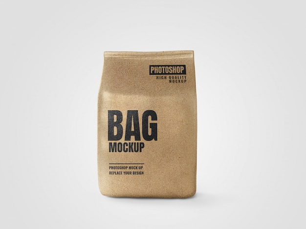 Download Craft paper bag mockup | Premium PSD File