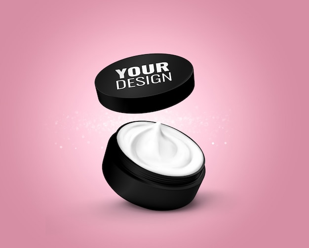 Download Cream cosmetic makeup mockup | Premium PSD File