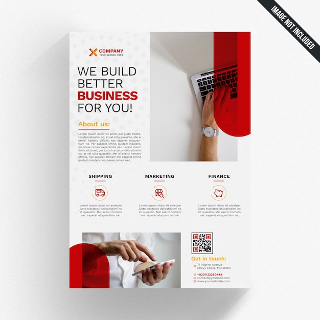 Download Creative business brochure mockup PSD file | Premium Download