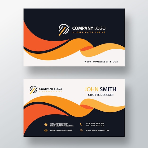 business cards design templates free download