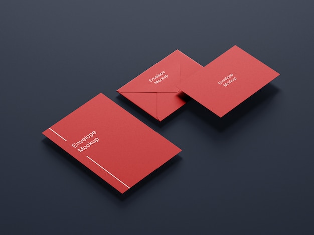 Download Premium Psd Creative Envelope And Letterhead Mockup