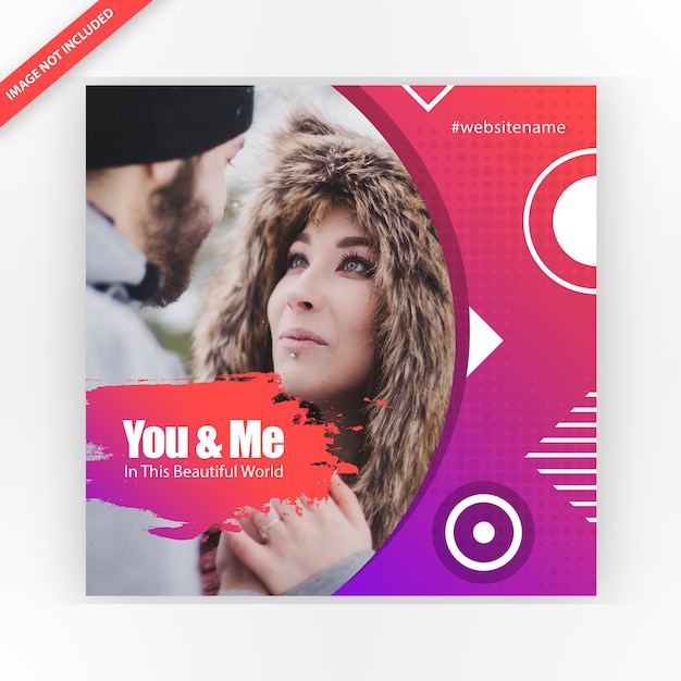 Creative frame for instagram | Premium PSD File