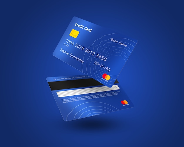 Download Credit card mock up | Premium PSD File