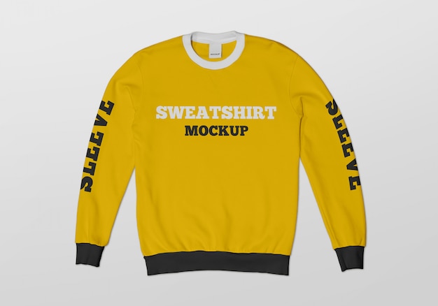 Download Crew neck sweatshirt mockup | Premium PSD File