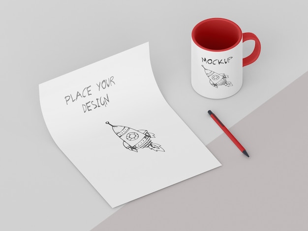 Download Free PSD | Custom mug mock-up assortment