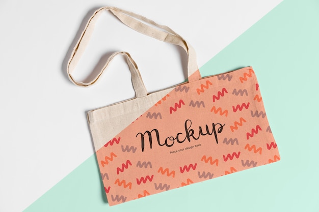 Download Free PSD | Cute bag concrpt mock-up