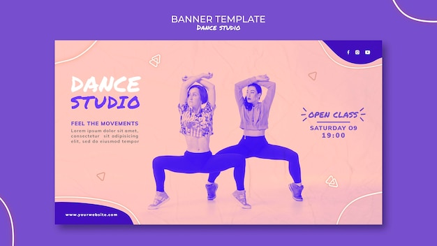 free-psd-dance-studio-banner-template-with-photo