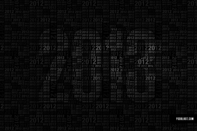 Dark theme new year wallpaper PSD file | Free Download