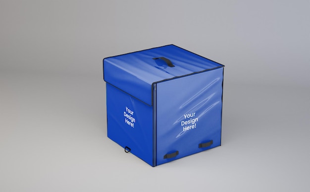 Download Premium PSD | Delivery bag mockup design in 3d rendering