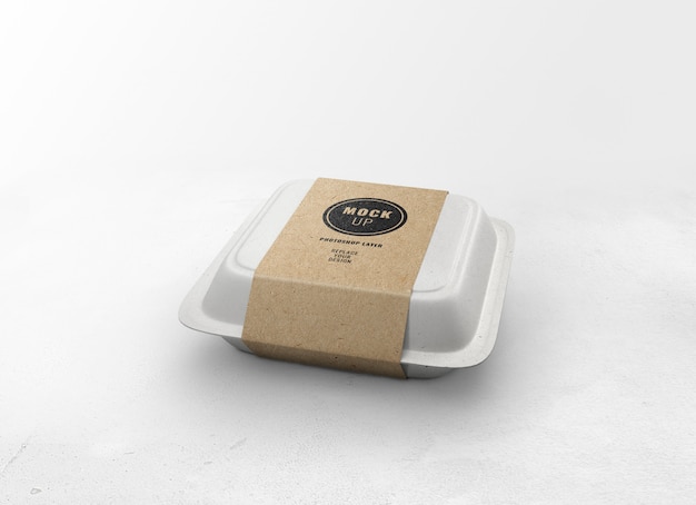 Download Delivery food box mockup | Premium PSD File
