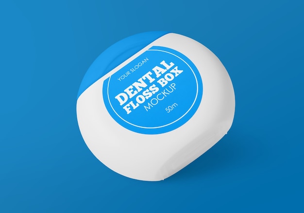 Download Premium Psd Dental Floss Box Mockup Isolated