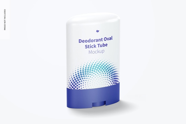 Download Free Psd Deodorant Oval Stick Tube Mockup