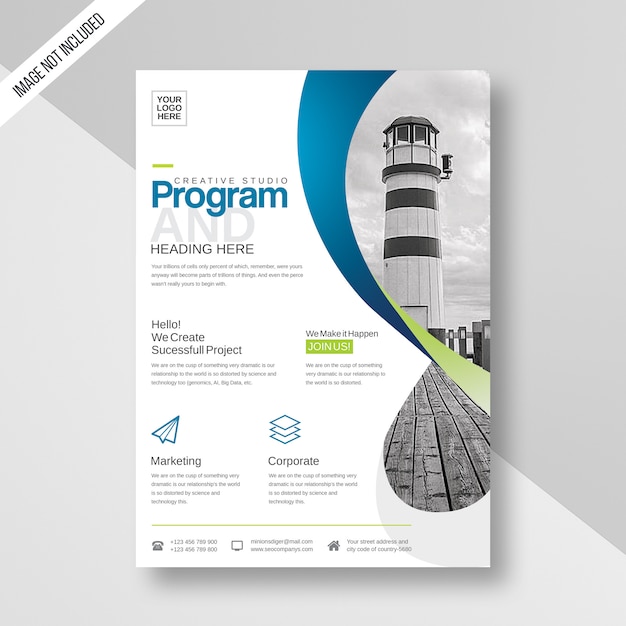 Design flyer | Premium PSD File