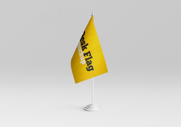 Download Desk flag mockup | Premium PSD File