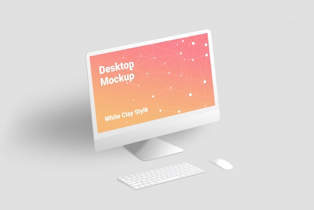 Premium Psd Desktop Mockup