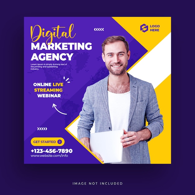 Premium PSD | Digital business marketing social media instagram post