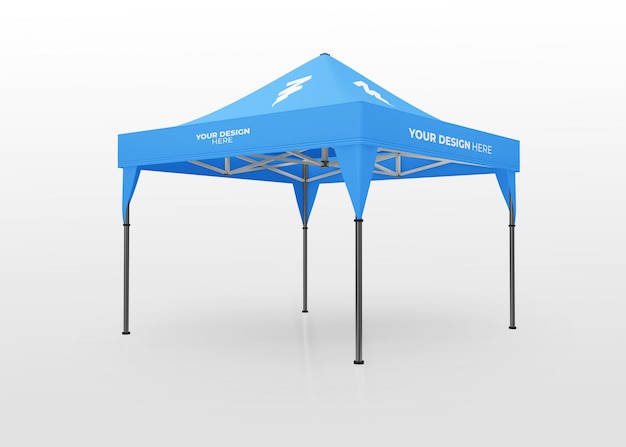 Display tent mockup | Premium PSD File