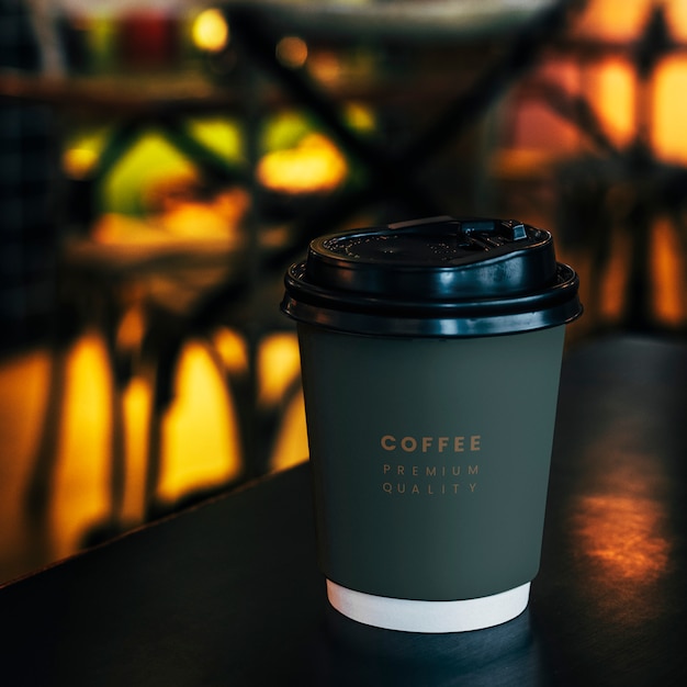 Download Disposable coffee paper cup mockup design PSD file | Free ... PSD Mockup Templates