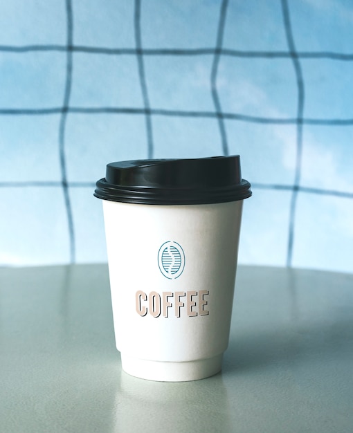 Download Disposable coffee paper cup mockup design | Free PSD File