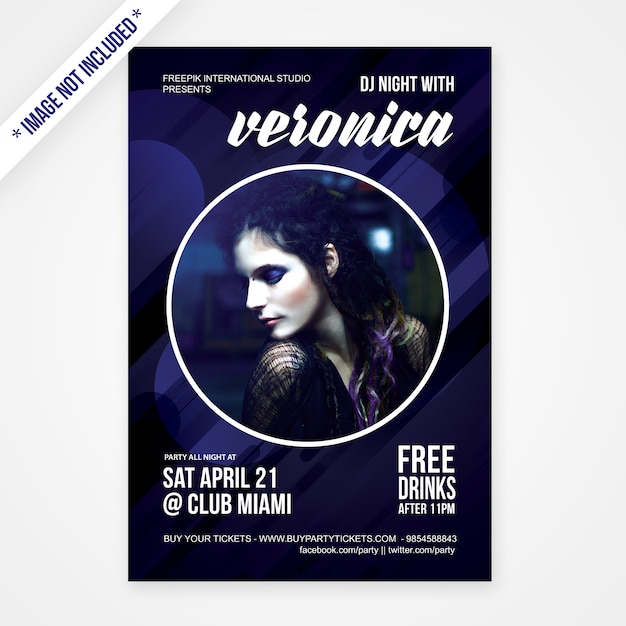 save the date poster template free download