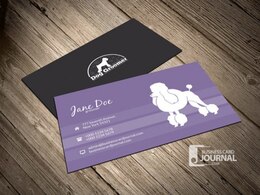 Free PSD Dog Business Card Template