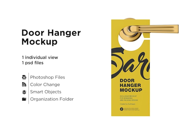 Download Door Hanger Mockup Images Free Vectors Stock Photos Psd