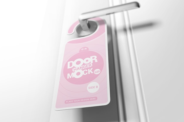 Download Door hanger mockup | Premium PSD File