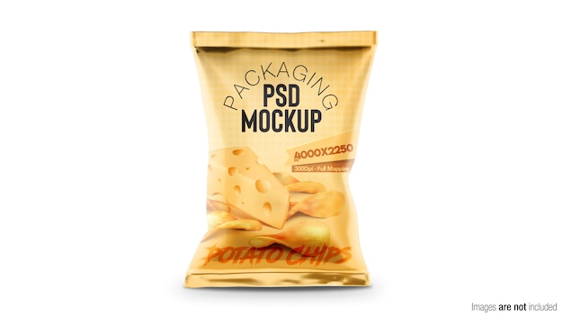 Download Doypack chips packaging mockup | Premium PSD File