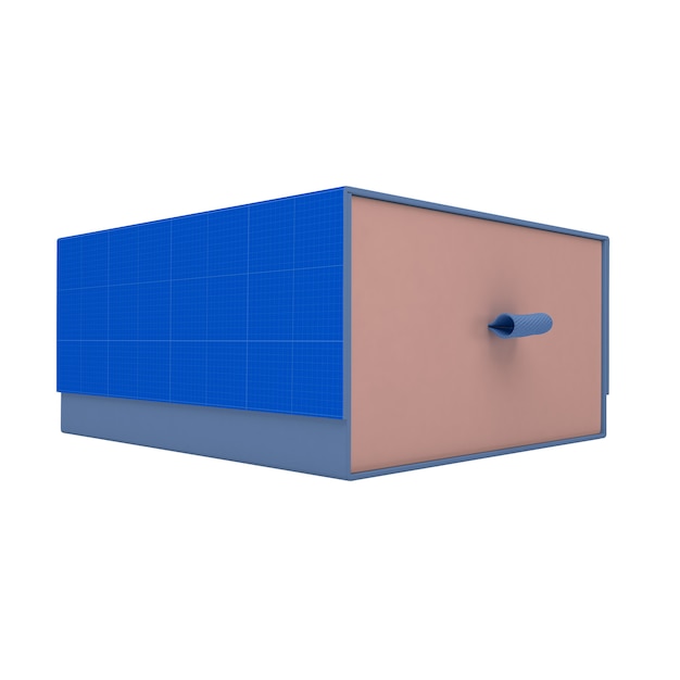 Download Drawer box 3d rendering | Premium PSD File