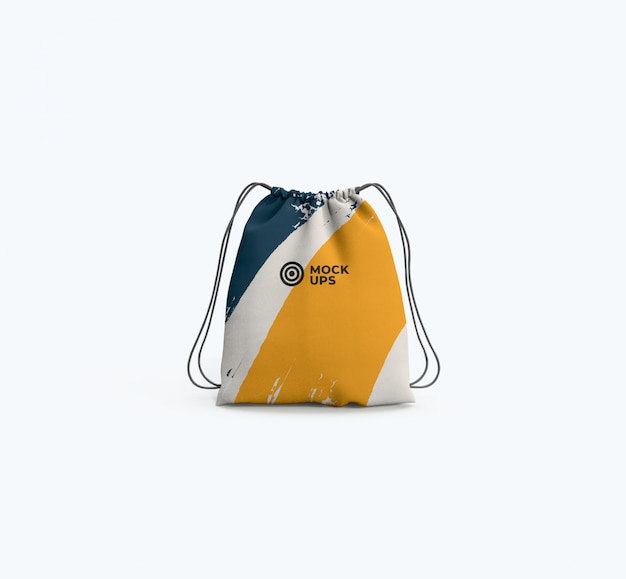 Download Premium Psd Drawstring Bag Mockup