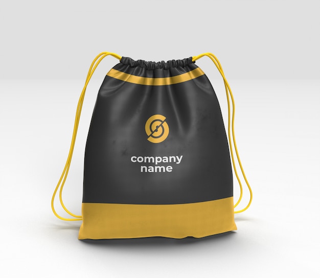 Download Premium Psd Drawstring Bag Mockup