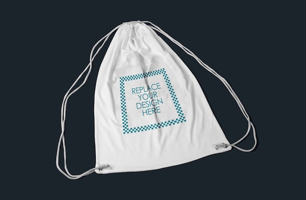 Download Drawstring bag mockup | Premium PSD File