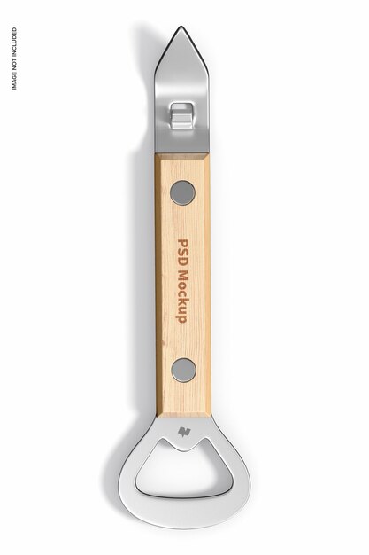 Download Free Psd Dual Sided Bottle Opener Mockup