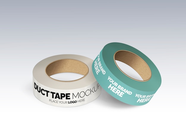 Download Free PSD | Duct tape mockup