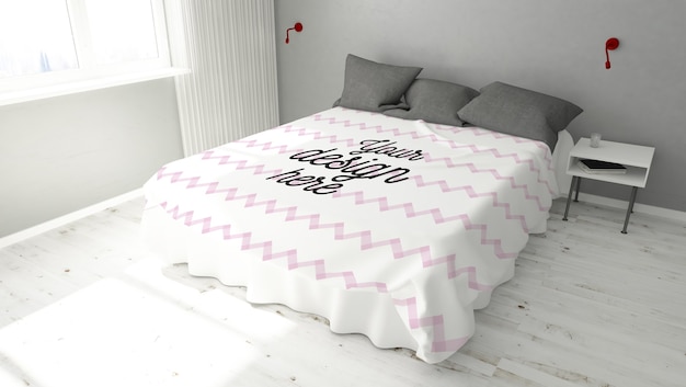 Download Premium Psd Duvet Cover Mockup