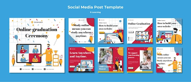 Download Free E Learning Social Media Post Template Free Psd File Use our free logo maker to create a logo and build your brand. Put your logo on business cards, promotional products, or your website for brand visibility.