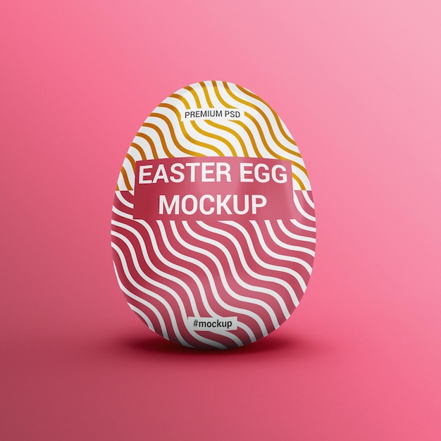 Download Premium Psd Easter Egg Mockup Design