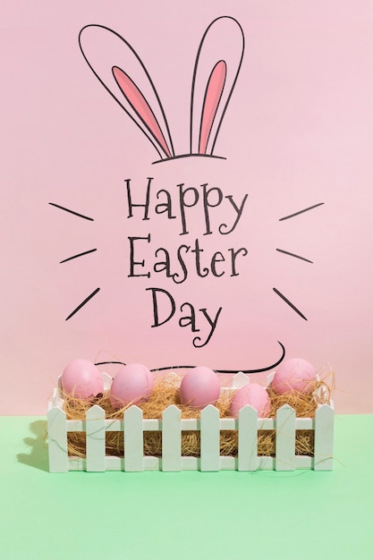 Download Easter mockup with copyspace for text or logo PSD file ...