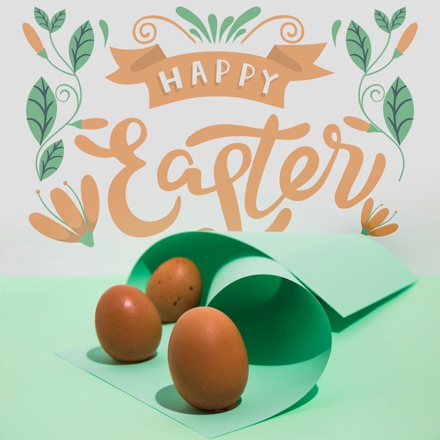 Download Easter mockup with copyspace for text or logo PSD file | Free Download