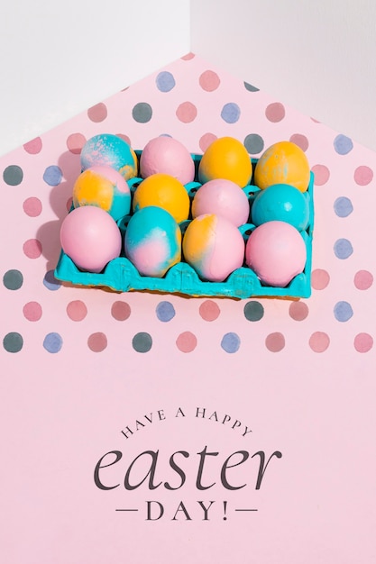 Download Easter mockup with copyspace for text or logo PSD file | Free Download