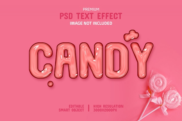 Text Effect. Шрифт в стиле Кэнди. Candy text. Candy text Design.