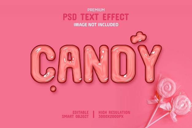 Кэнди текст. Text Effect. Шрифт в стиле Кэнди. Candy text. Candy text Design.