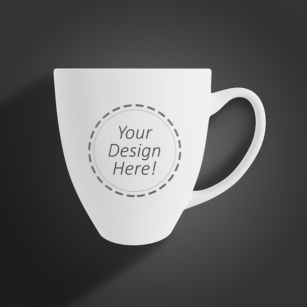 Download Editable mockup design template for branding showcase of a cafe mug | Premium PSD File